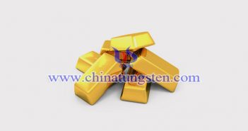 Gold Plated Tungsten Alloy Block gold plated tungsten alloy block picture