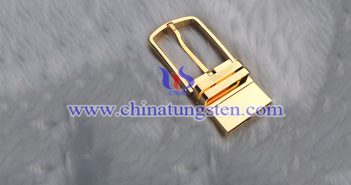 Gold Plated Tungsten Alloy Buckle gold plated tungsten alloy buckle picture