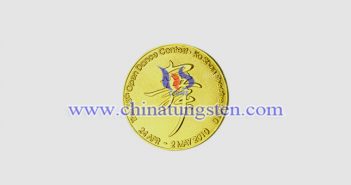 Gold Plated Tungsten Alloy Coin gold plated tungsten alloy coin picture
