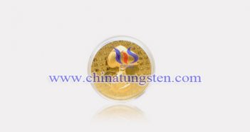 Gold Plated Tungsten Alloy Coin gold plated tungsten alloy coin picture