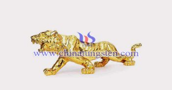 Gold Plated Tungsten Alloy Craftwork gold plated tungsten alloy craftwork picture