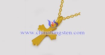 Gold Plated Tungsten Alloy Cross Pendant gold plated tungsten alloy cross pendant picture