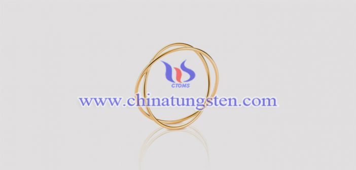 Gold Plated Tungsten Alloy Cross Ring gold plated tungsten alloy cross ring picture