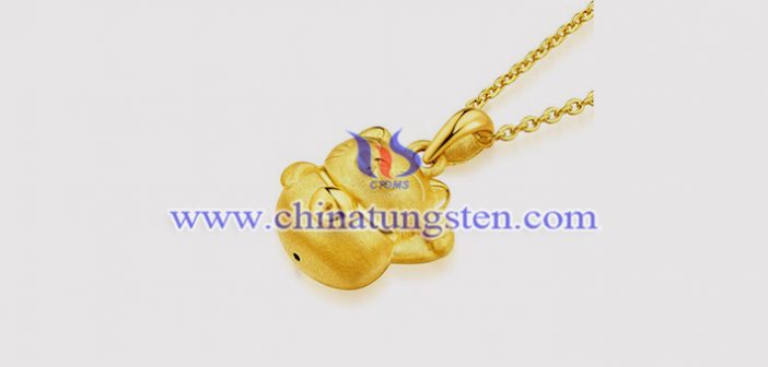 Gold Plated Tungsten Alloy Fortune Cat Pendant gold plated tungsten alloy fortune cat pendant picture