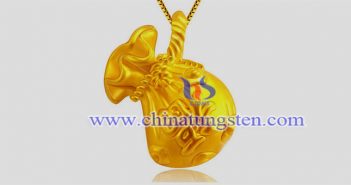 Gold Plated Tungsten Alloy Lucky Bag Pendant gold plated tungsten alloy lucky bag pendant picture