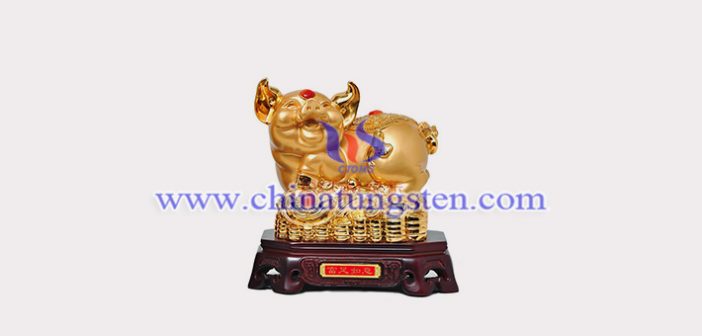 Gold Plated Tungsten Alloy Ornament gold plated tungsten alloy ornament picture