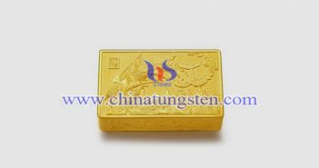 Gold Plated Tungsten Alloy Paperweight gold plated tungsten alloy paperweight picture