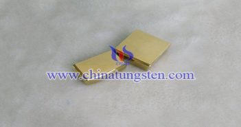 Gold Plated Tungsten Alloy Product gold plated tungsten alloy product picture