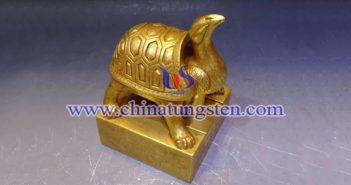 Gold Plated Tungsten Alloy Seal gold plated tungsten alloy seal picture