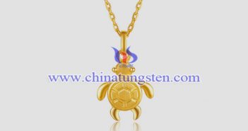 Gold Plated Tungsten Alloy Tortoise Pendant gold plated tungsten alloy tortoise pendant picture