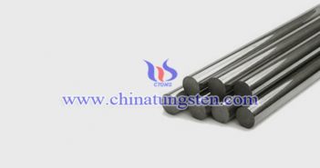 Magnetic Tungsten Alloy Rod magnetic tungsten alloy rod picture