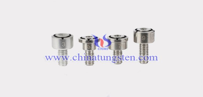 Tungsten Alloy Golf Screw tungsten alloy golf screw picture