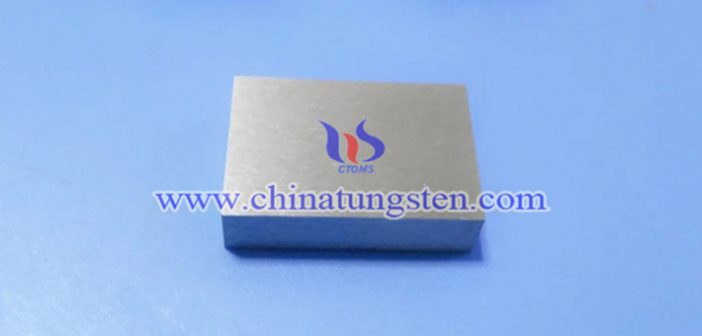 95W-3Ni-2Fe Tungsten Alloy Block 95W-3Ni-2Fe tungsten alloy block picture
