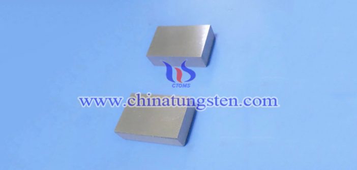 95W-4Ni-1Cu Tungsten Alloy Block 95W-4Ni-1Cu tungsten alloy block picture