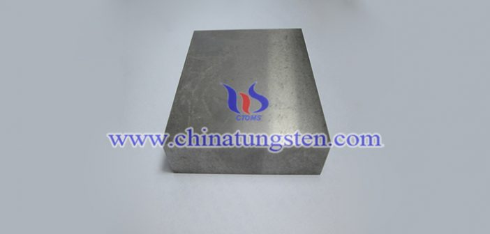 W263 tungsten alloy block W263 tungsten alloy block picture