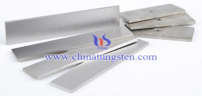 120x30x5mm Tungsten Alloy Plate 120x30x5mm tungsten alloy plate picture
