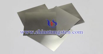 360x300x10mm Tungsten Alloy Plate 360x300x10mm tungsten alloy plate picture