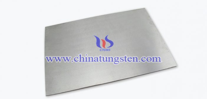 36x12x1mm Tungsten Alloy Plate 36x12x1mm tungsten alloy plate picture