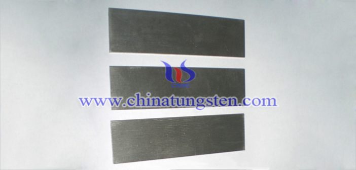 400x128x3mm Tungsten Alloy Plate 400x128x3mm tungsten alloy plate picture
