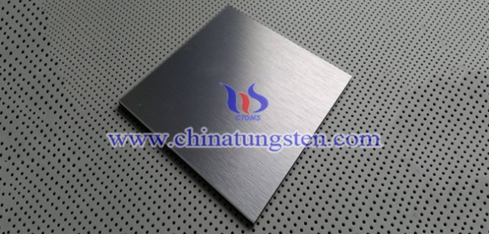 530x460x10mm Tungsten Alloy Plate 530x460x10mm tungsten alloy plate picture