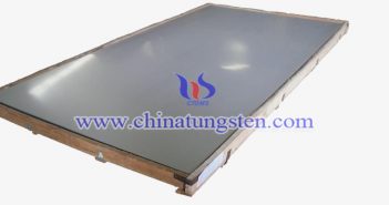 600x500x10mm Tungsten Alloy Plate 600x500x10mm tungsten alloy plate picture