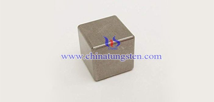 Tungsten Alloy Cube Counterweight Price on Sep. 21, 2018 tungsten alloy cube counterweight picture