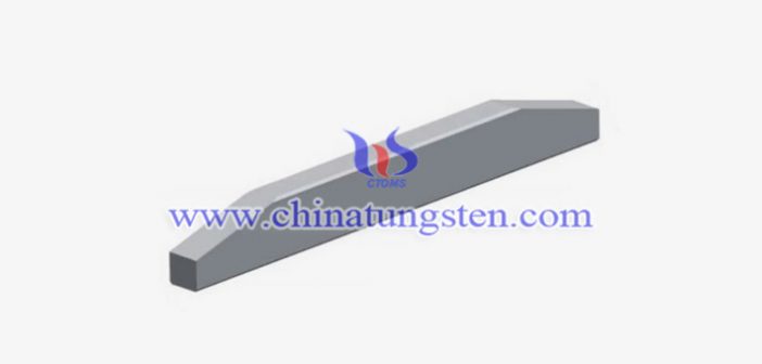 Tungsten Alloy shaped Bar tungsten alloy shaped bar picture