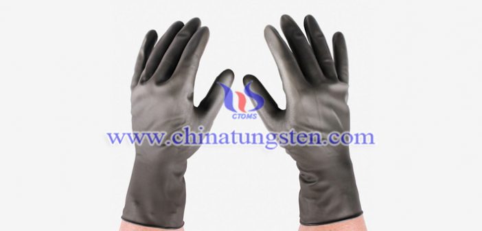 Tungsten Polymer Glove tungsten polymer glove picture