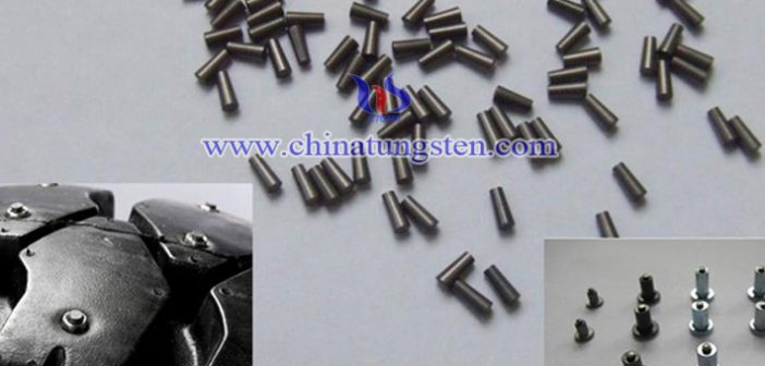 Tungsten Carbide Studs Used in The Car Tire tungsten carbide studs picture