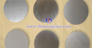 tungsten copper disc picture