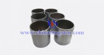 Large Size Tungsten Alloy Tube tungsten alloy large size tube picture