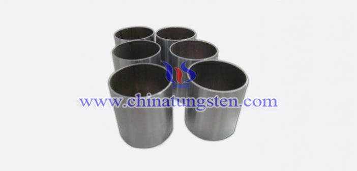 Large Size Tungsten Alloy Tube tungsten alloy large size tube picture
