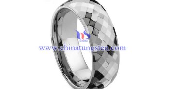Tungsten Steel is Known As “The Diamond in The Metal”, Make To Jewelry Can Be Compared With The Diamond tungsten steel ring picture