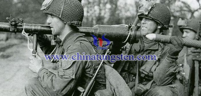 Tungsten Copper Alloy Will Replace Copper Into Mainstream Armored Ammunition Drug Cover Material M18 57mm recoilless gun picture
