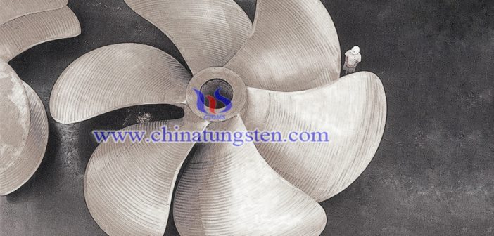 The World’s First Polar Condensate Wheel Made Of Tungsten Carbide Propeller Will Be Put Into The World’s Largest LNG Project tungsten carbide propeller picture