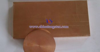 Tungsten Copper Sheet Price on Jan.03, 2019 tungsten copper sheet picture