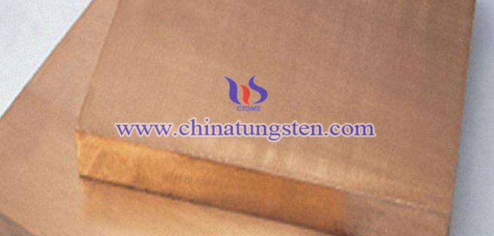 10×100×200mm Tungsten Copper Plate 10×100×200mm Tungsten Copper Plate Picture