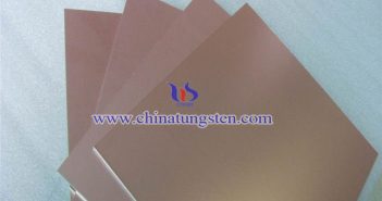 W50 Tungsten Copper Plate W50 tungsten copper plate picture