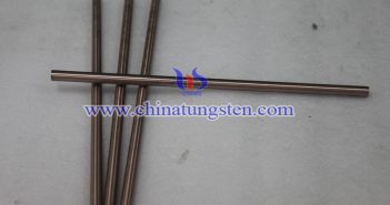 ?5x200mm Tungsten Copper Rod ?5x200mm tungsten copper rod picture