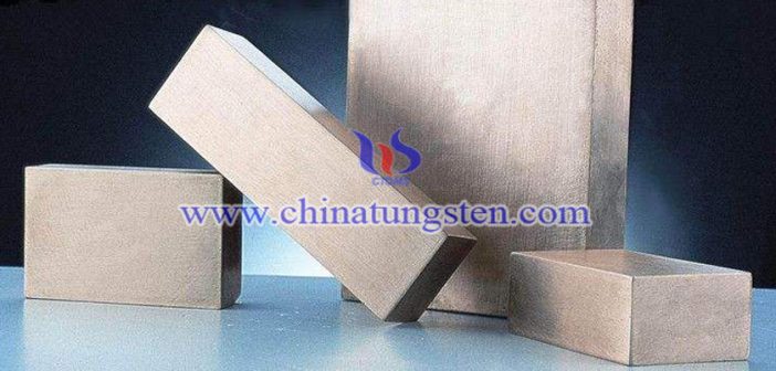 W90 Tungsten Copper Plate W90 Tungsten Copper Plate Picture
