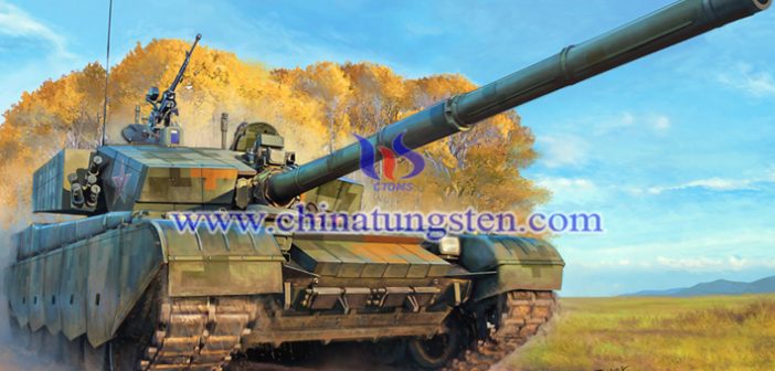 99A Tank Tungsten Alloy Armor Piercing Wear Depth Up To 1500mm Type 99A Tank Picture