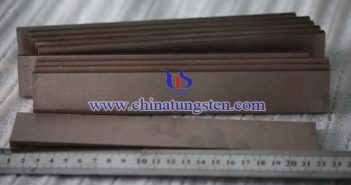 W50 Tungsten Copper Bar Tungsten Copper Bar Picture