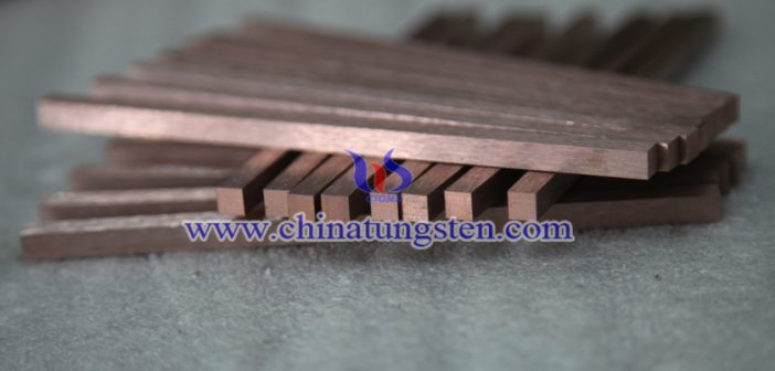 W65 Tungsten Copper Bar Tungsten Copper Bar Picture