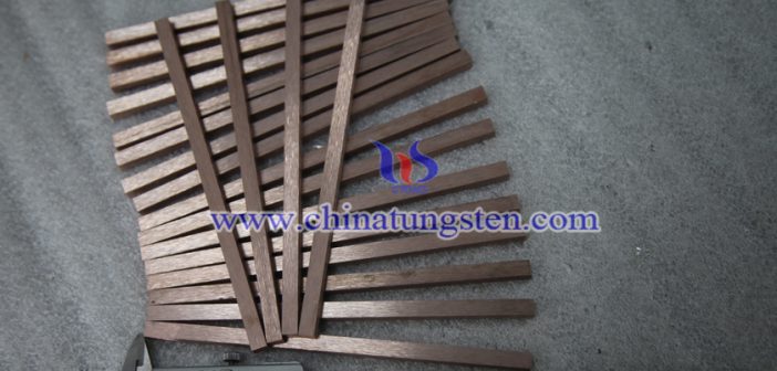 W70 Tungsten Copper Bar Tungsten Copper Bar Picture
