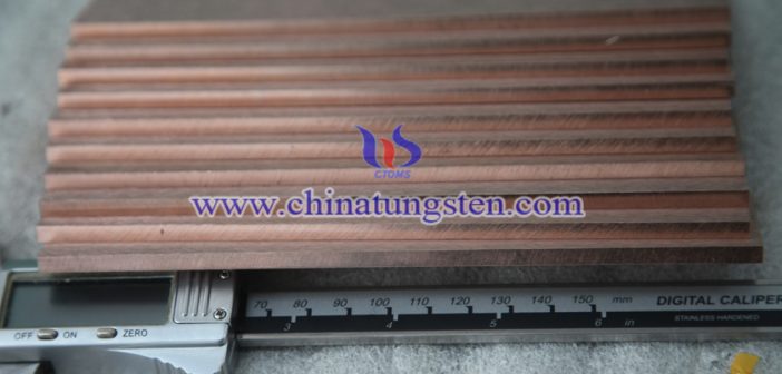 W75 Tungsten Copper Bar Tungsten Copper Bar Picture