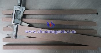 W80 Tungsten Copper Bar Tungsten Copper Bar Picture