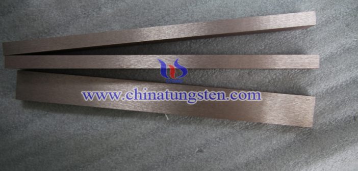 W85 Tungsten Copper Bar Tungsten Copper Bar Picture