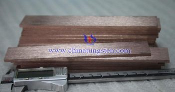 Tungsten Copper Polished Bar Tungsten Copper Bar Picture