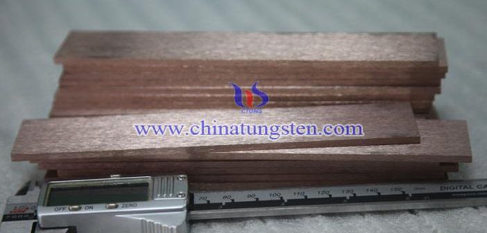 Tungsten Copper Polished Bar Tungsten Copper Bar Picture