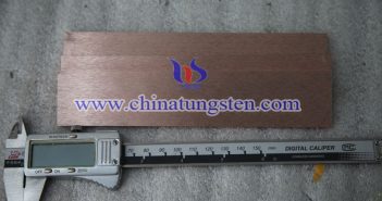 Tungsten Copper Bar Tungsten Copper Bar Picture